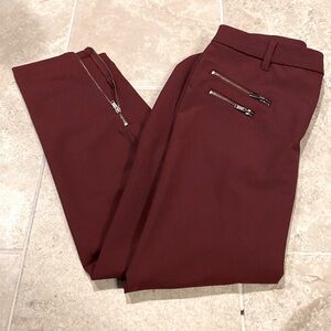 GAP ankle zip pants